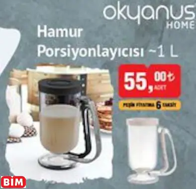 OKYANUS HOME HAMUR PORSİYONLAYICISI